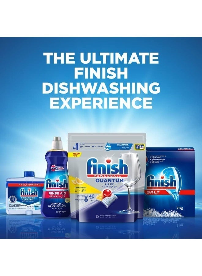 فنيش أقراص غسيل الأطباق فنش كوانتم الكل في 1 - قوة تنظيف ولمعان فائق - 12 قرص - Image 2